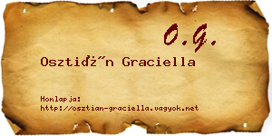 Osztián Graciella névjegykártya